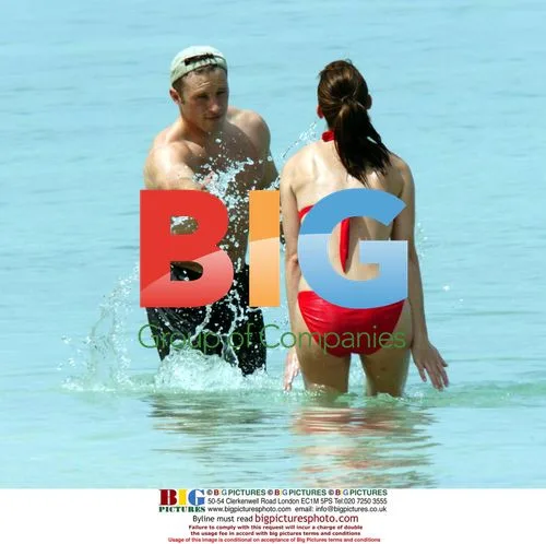 Kirsty Gallagher on Barbados vacation