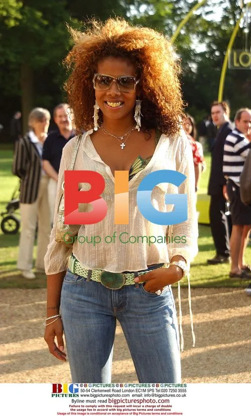 Kelis at Louis Vuitton Classic Car Show
