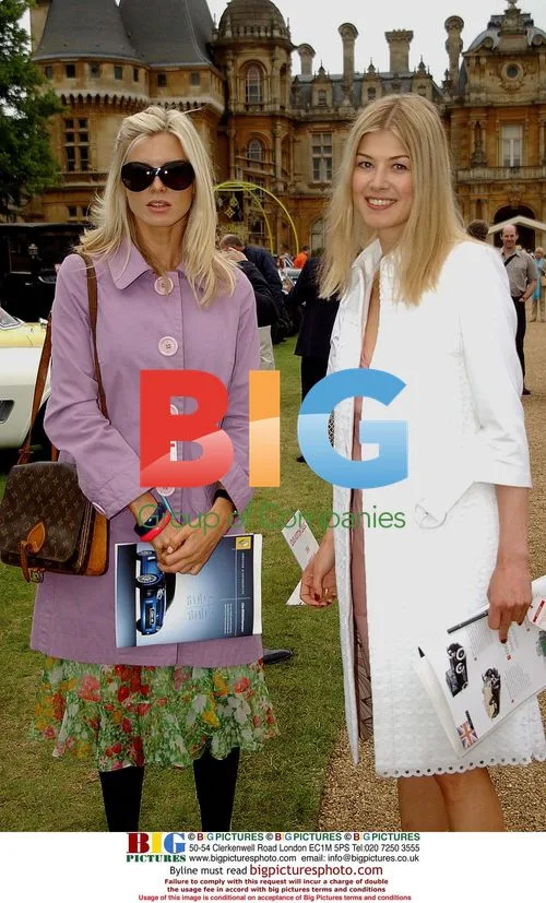 Laura Bailey and Rosamund Pike at Louis Vuitton event