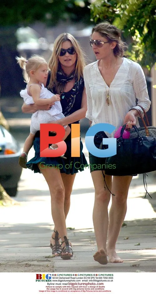 Kate Moss and Daughter Lila Grace