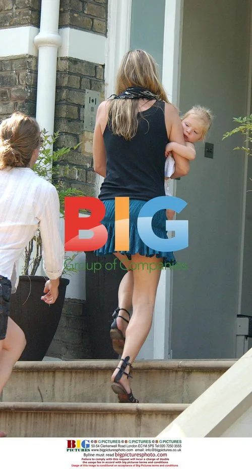 Kate Moss and Lila Grace Visit Sadie Frost