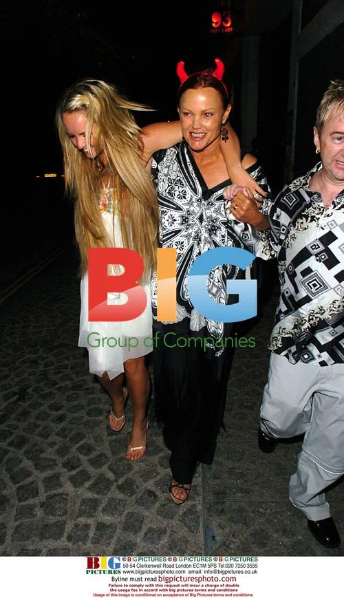 Jennifer Ellison and Belinda Carlisle at Hell's Kitchen Party