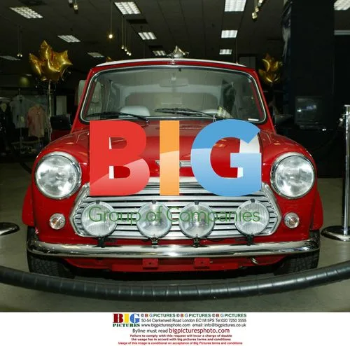 Vintage Mini Cooper from 'The Italian Job'