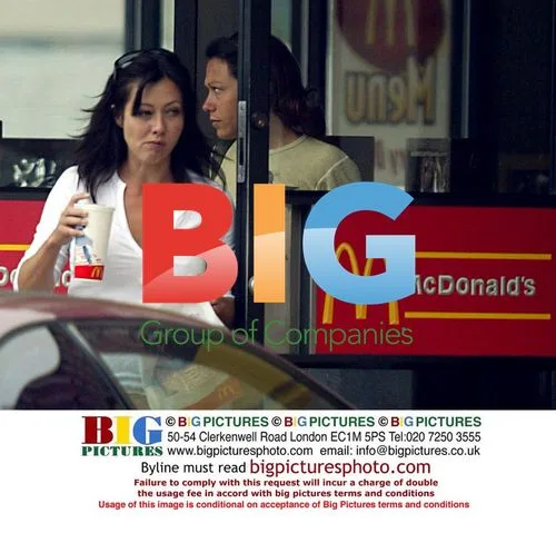 Shannen Doherty Gets Breakfast at McDonald's
