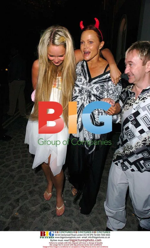 Jennifer Ellison and Belinda Carslie at Hell\'s Kitchen Party