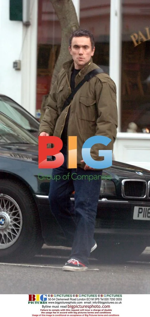 Ben Miles Seen Shopping in London
