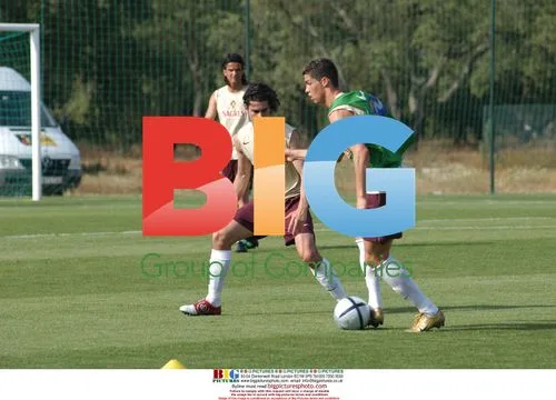 Cristiano Ronaldo and Tiago Training for Euro 2004