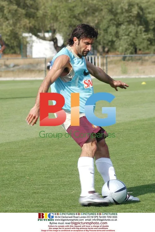 Figo Training with Portuguese Team