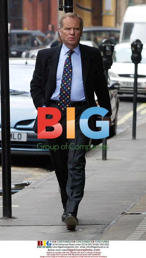 Jeffery Archer arriving at The Ivy restaurant