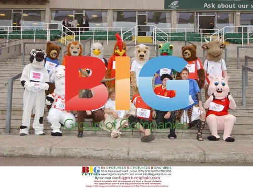 Mascot Race at Euro Championship