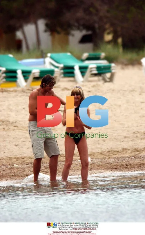 Andrew Newton and Tori Taylor on Ibiza Holiday