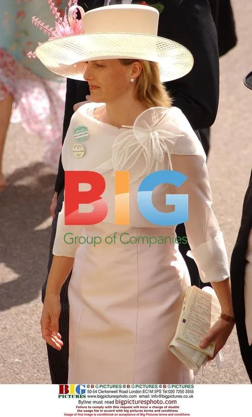 Countess Sophie of Wessex at Ascot 2004