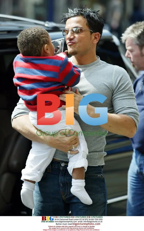 Jordan and Peter Andre shopping for Harvey's birthday