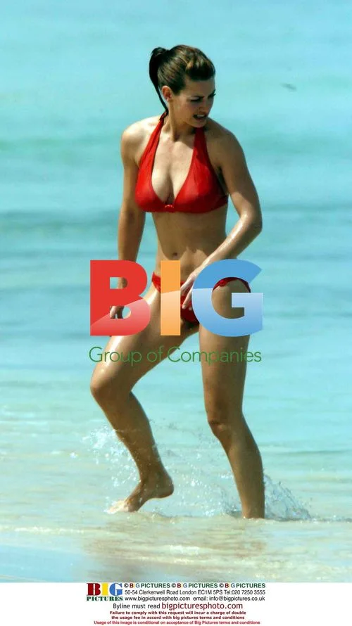 Kirsty Gallagher on Barbados vacation