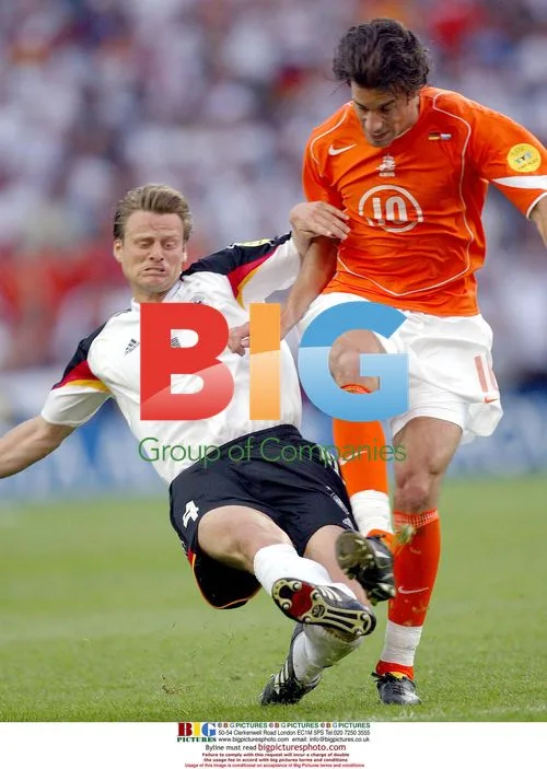 Holland 1 Germany 1 at Euro 2004