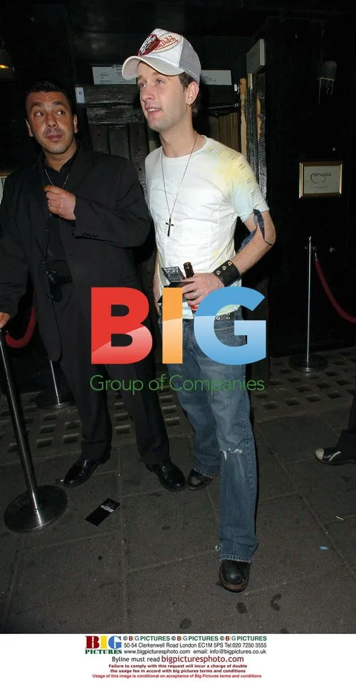 Chris Park of Phixx at Jennifer Ellison's 21st Birthday