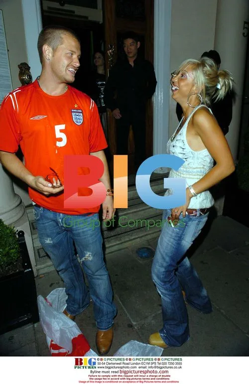 Emma Jones with Posh and Becks Lookalikes