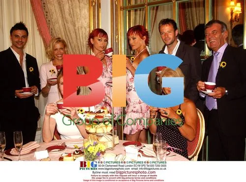 Jane Asher, Jennie Bond, and others at The Ritz tea party