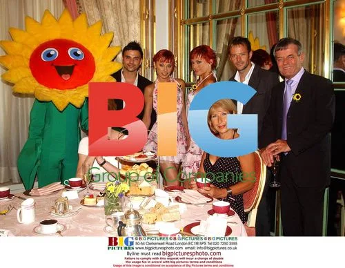 Jane Asher and Celebrities at Ritz Tea Party