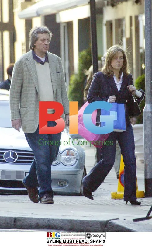 Jamie Blandford out shopping in London