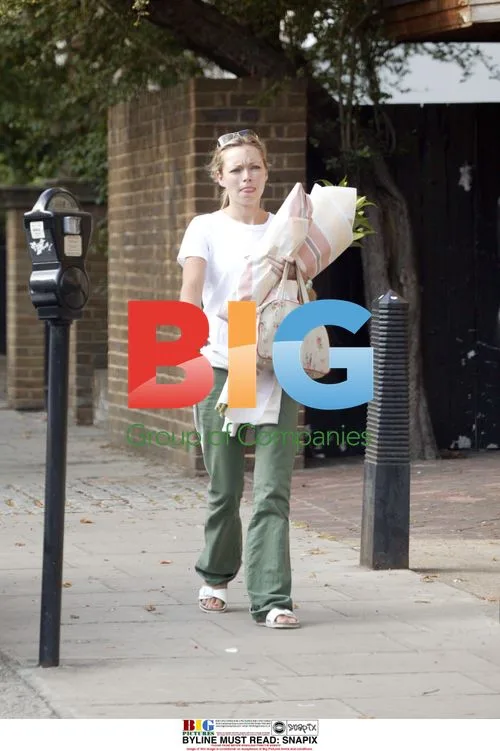 Actress Sarah Alexander in North London