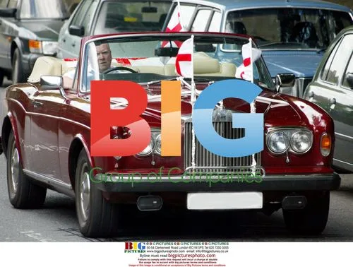 Steve McFadden in Rolls Royce