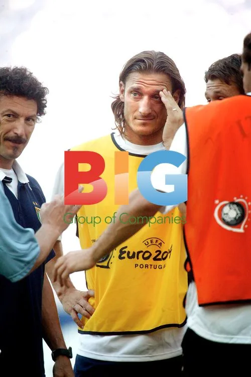 Francesco Totti After Spitting Scandal