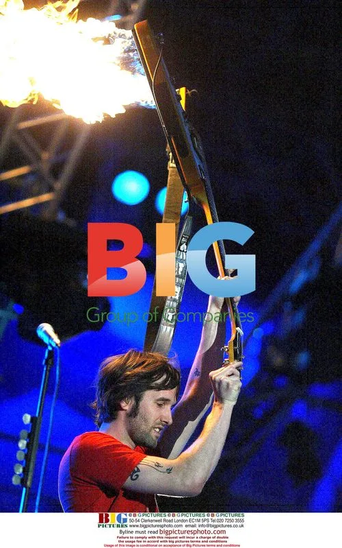 Band Ash Performing at Coca Cola and MTV Event