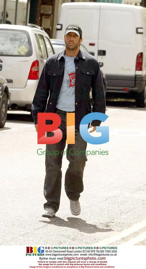 David Schwimmer Looks Down in London
