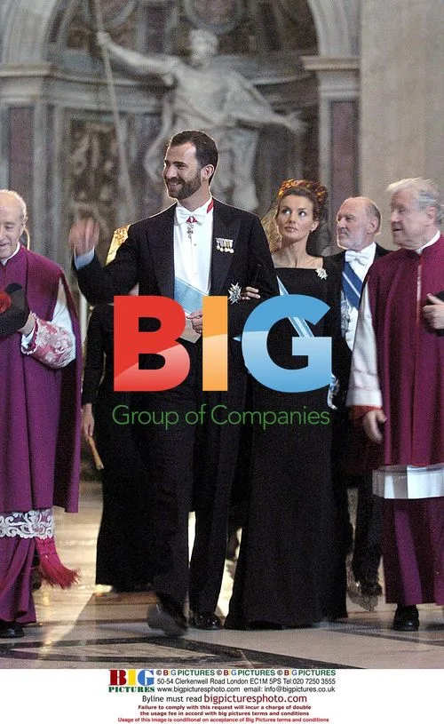 Princes of Asturìas Visit Pope