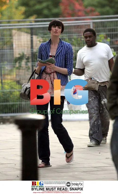Jamie Theakston and Erin O'Connor in West London