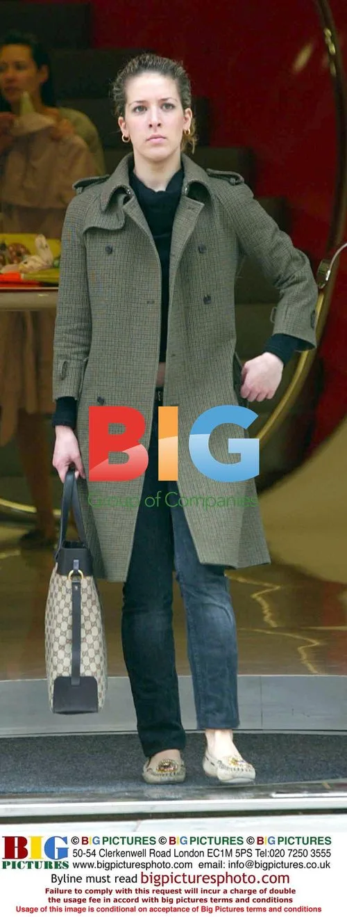 Natalie Casey Shopping in Knightsbridge