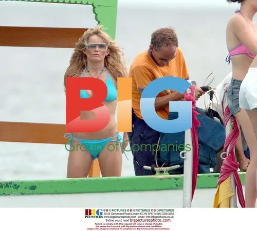 Natalie Buxton filming music video in Caribbean