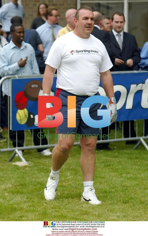 Neville Southall at Charity Football Match
