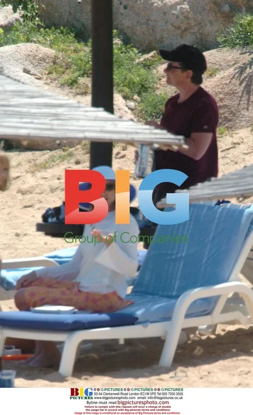 Michael J. Fox on Family Vacation in Sardinia