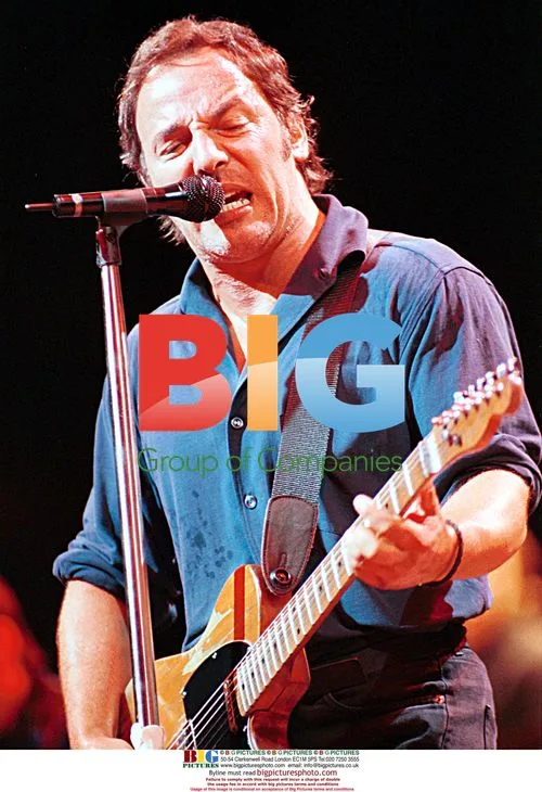 Bruce Springsteen Performing with E Street Band
