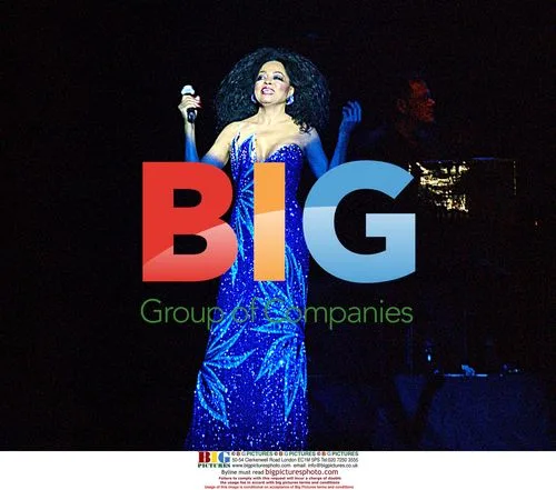 Diana Ross Performs in Boston