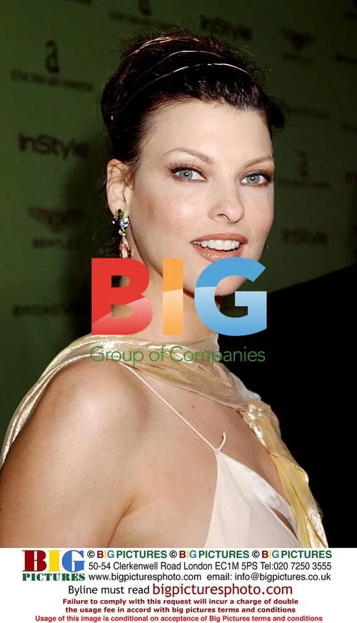 Linda Evangelista at Elton John Oscars Party