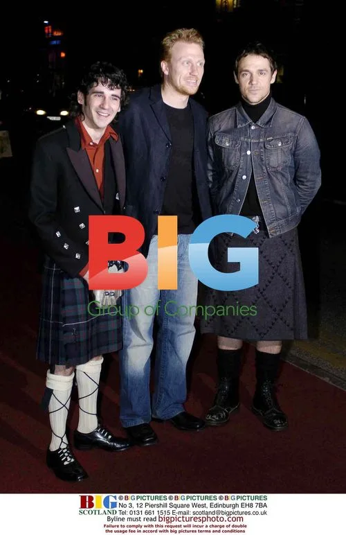 Actors at Glasgow Premiere