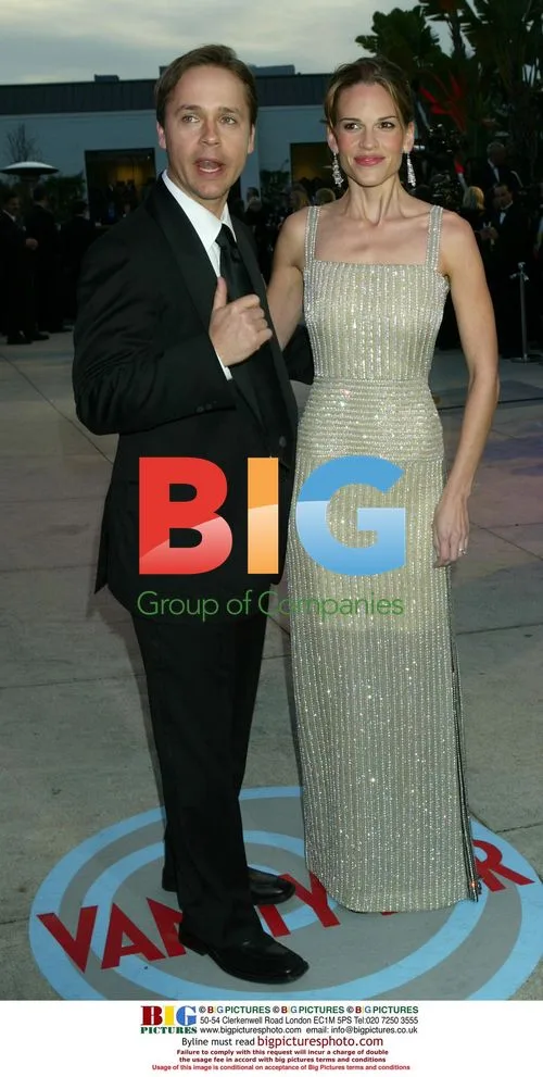 Chad Lowe and Hilary Swank at Vanity Fair Post Oscar Party