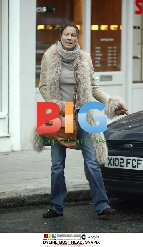 Pregnant TV Presenter Mel Sykes Out in North London