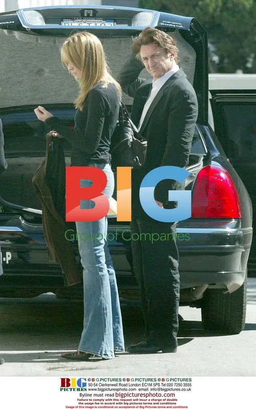 Sean Penn and Robin Wright shopping in Beverly Hills
