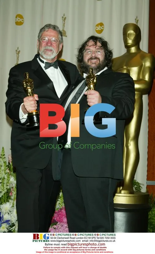Peter Jackson and Barry Osborne at Oscars