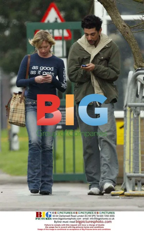 Eastenders Actors Brooke Kinsella and Ray Panthaki