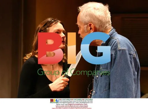 Catherine McCormack and Michael Pennington in "When The Night Begins"