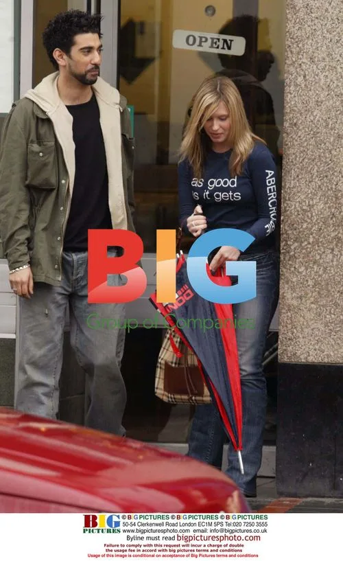 Eastenders Actors Brooke Kinsella and Ray Panthaki