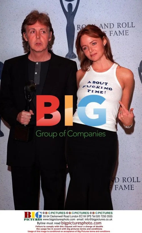 Paul and Stella McCartney at Rock Hall Induction