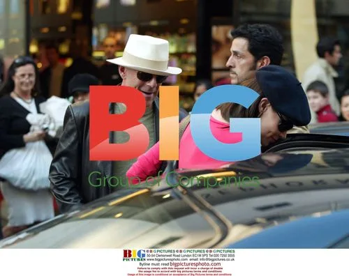 Bruce Willis and Brooke Burns in Paris