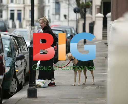 Emma Parker Bowles Shopping with Dog