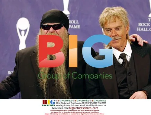 ZZ Top Musicians at Rock Hall Induction